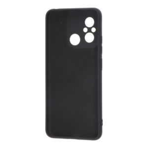 CARCASA NEGRA DE PLÁSTICO SOFT TOUCH PARA REDMI 12C