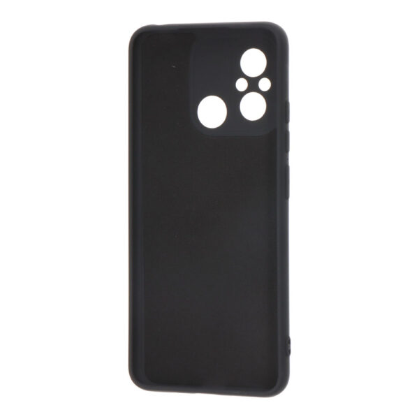 CARCASA NEGRA DE PLÁSTICO SOFT TOUCH PARA REDMI 12C