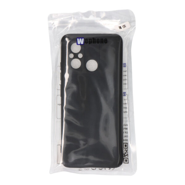 CARCASA NEGRA DE PLÁSTICO SOFT TOUCH PARA REDMI 12C - Imagen 2