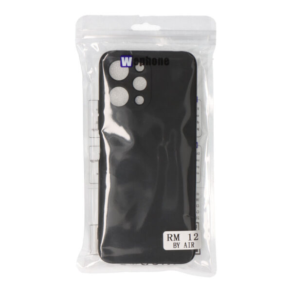 CARCASA NEGRA DE PLÁSTICO SOFT TOUCH PARA REDMI 12 - Imagen 2