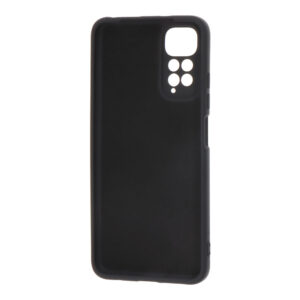 CARCASA NEGRA DE PLÁSTICO SOFT TOUCH PARA REDMI NOTE 11