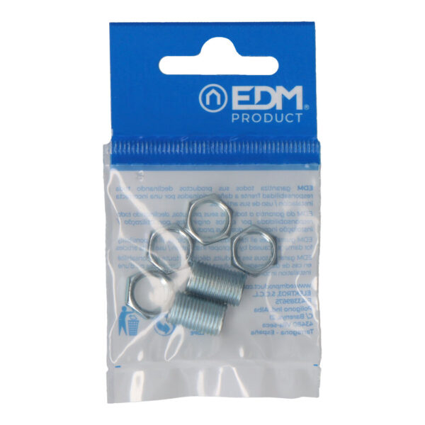 ROSCA 15 mm. CON TUERCA ENVASADA (2 r. y 4 t.)