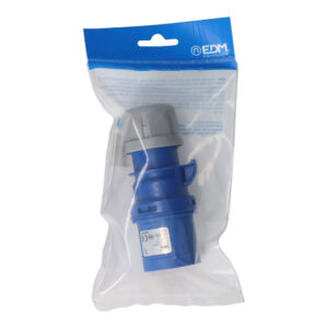 CLAVIJA CETAC 2 P+T AZUL 16A (ENVASADA) SOLERA