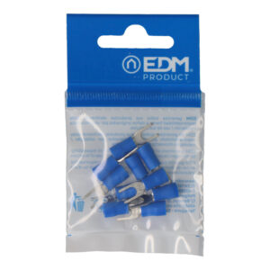 TERMINAL PREAISLADO HORQUILLA PVC (BLISTER 10 unid.)