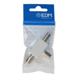DERIVADOR TV 1 BASE + 2 CLAVIJAS ENVASADO EDM