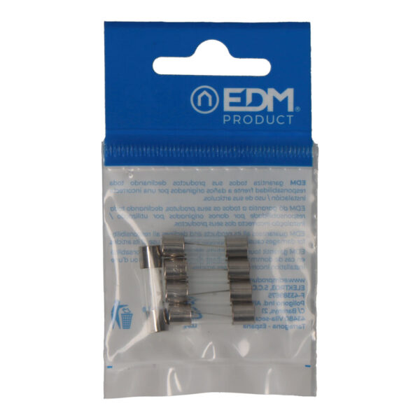 FUSIBLE 6x24mm 10A (ENVASADO 5 unid.)