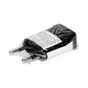CLAVIJA 10A 250V NEGRA 4mm (RETRACTILADA) EDM