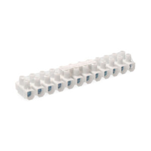 REGLETA DE CONEXION DE 25mm HOMOLOGADA BLANCA (RETRACTILADA) EDM