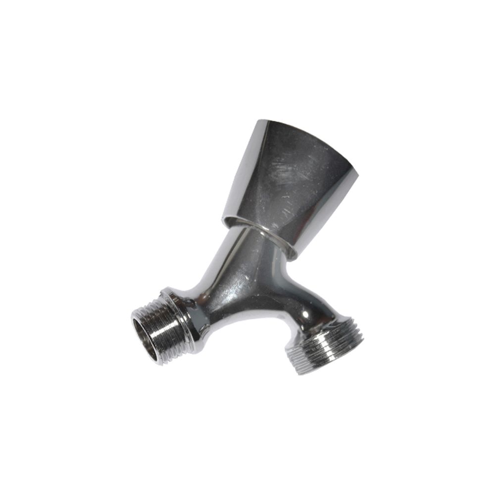GRIFO DE LAVADORA BASICO 1 SALIDA V/METAL CROMO 1/2" - 3/4" (ENVASADO)