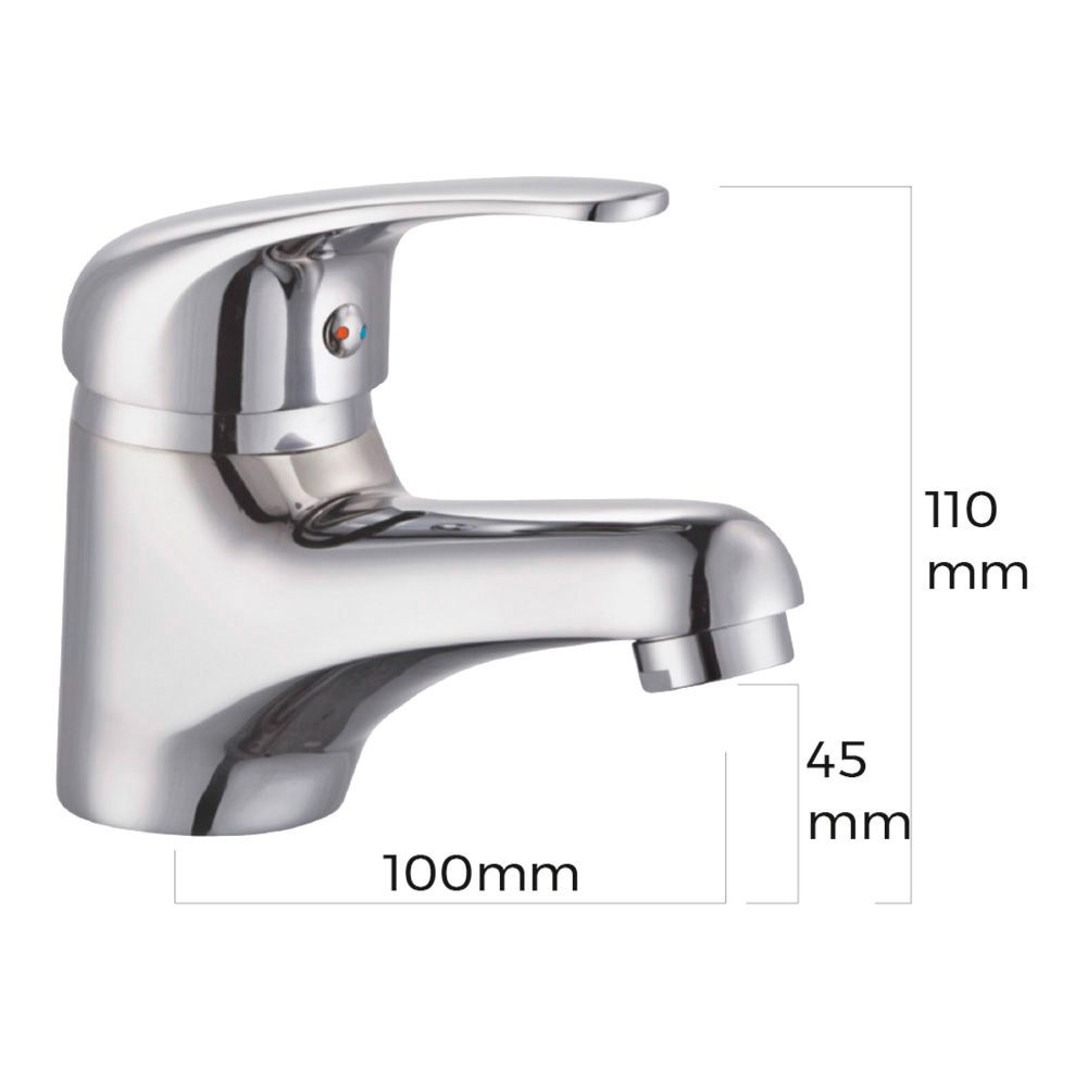 GRIFO MONOMANDO DE LAVABO SERIE SAONA - Imagen 2