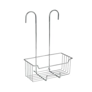CESTO PARA LA DUCHA MILO DE ACERO INOXIDABLE 25 x 14 x 36 cm