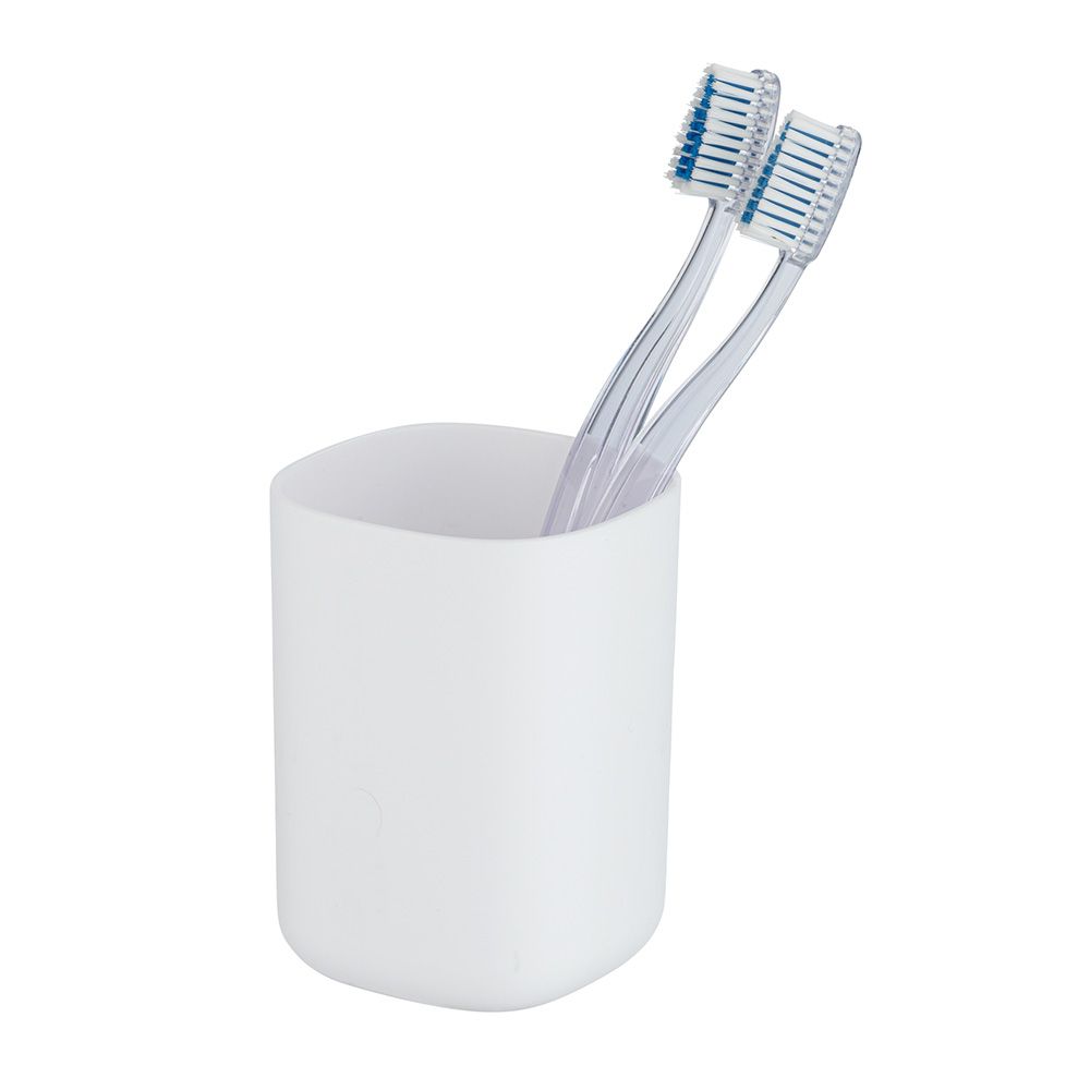 VASO PARA CEPILLO DE DIENTES DAVOS BLANCO MATE - Imagen 2