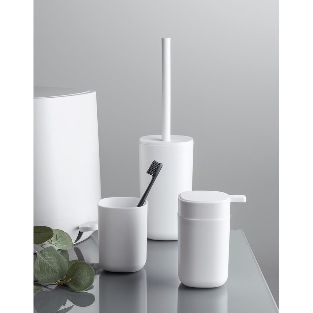 ESCOBILLERO WC DAVOS BLANCO MATE - Imagen 2