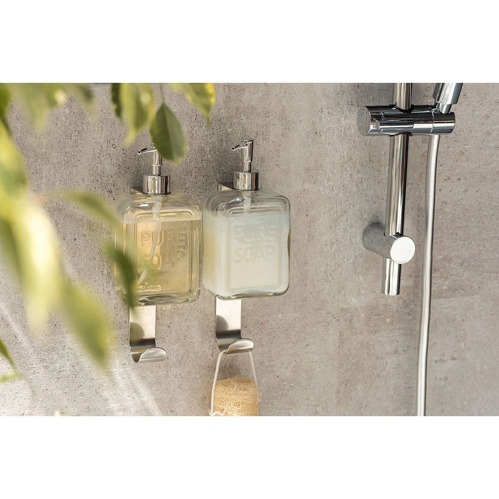 DOSIFICADOR DE JABÓN PURE SOAP TRANSPARENTE - Imagen 3