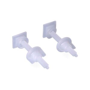 JUEGO DE TORNILLOS PARA TAPA WC 9 cm