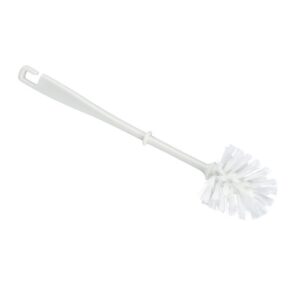 ESCOBILLA PARA WC DE PLASTICO PVC BLANCA