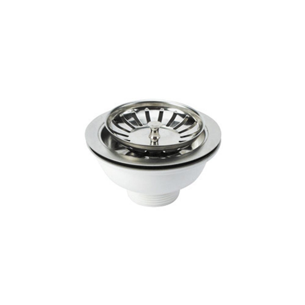 VALVULA DE FREGADERO Ø115 mm CON REJILLA (ENVASADO)
