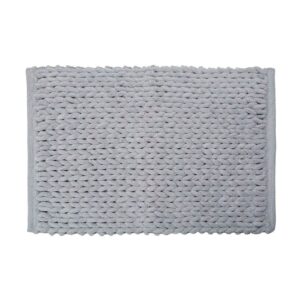 ALFOMBRA DE BAÑO GRIS 50 x 75 cm
