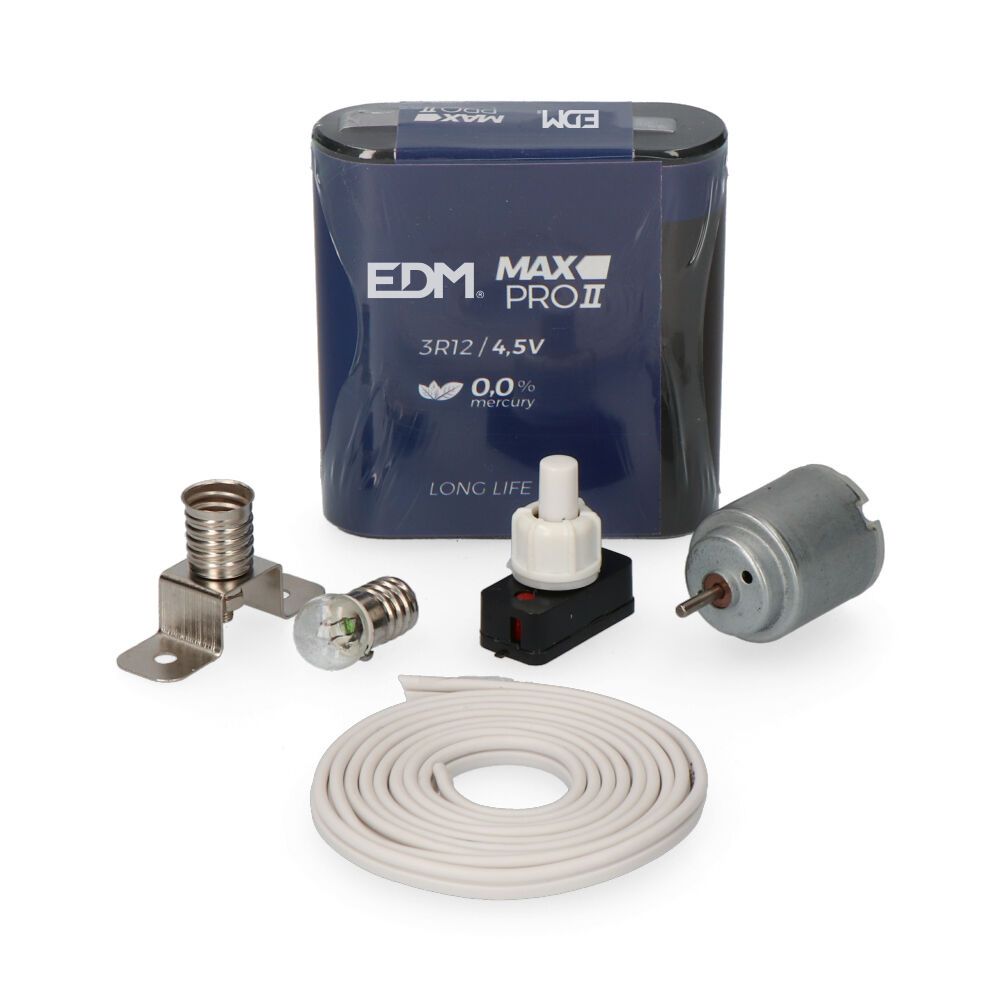 KIT MANUALIDADES CON MOTOR. REFERENCIAS QUE CONTIENE: 45007 + 11201 + 38505 + 44022 + 36511+ 02002 EDM - Imagen 2