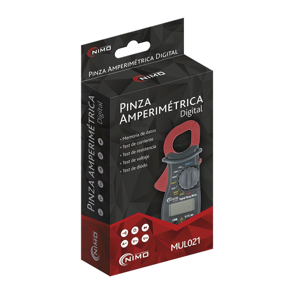 PINZA AMPERIMÉTRICA MULTIFUNCIÓN 400A CA - Imagen 3