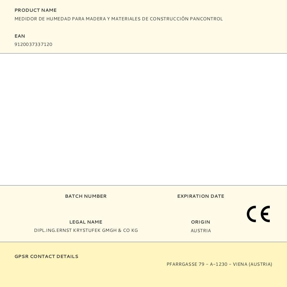 MEDIDOR DE HUMEDAD PARA MADERA, MATERIALES DE CONSTRUCCIÓN Y PAPEL - Imagen 5