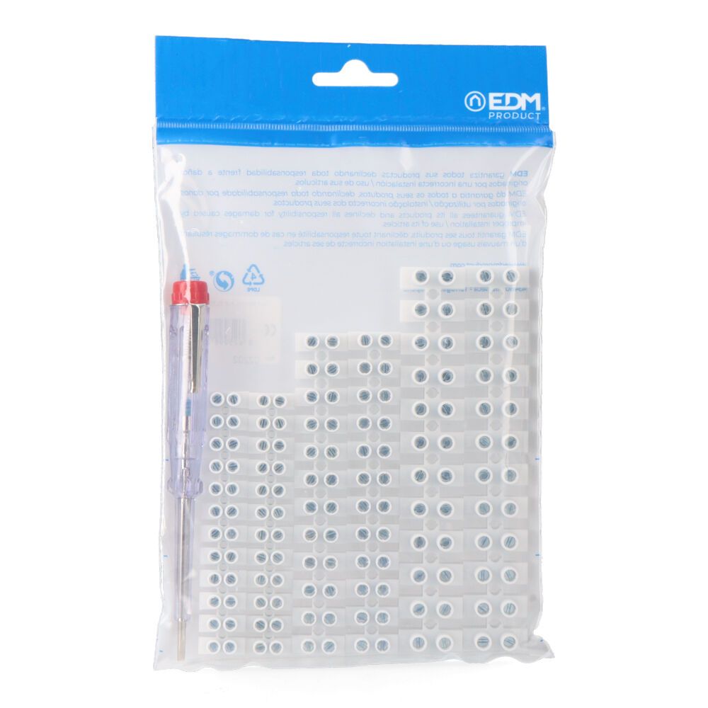 KIT BRICOLAJE ELÉCTRICO DESTORNILLADOR + REGLETAS DE CONEXIÓN - Imagen 2