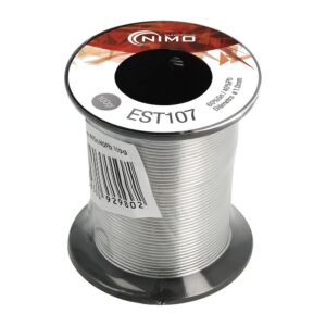 HILO DE ESTAÑO 60% SN, 40%PB, 2% FLUX 1mm CARRETE 100g