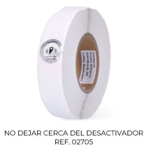 PACK 2000 ETIQUETAS 2933 TAMPER Ø3,3cm IMAGEN CANDADO 10103110 CHECKPOINT