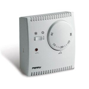 TERMOSTATO ANALÓGICO DE EXPANSIÓN DE GAS CON LUZ PILOTO Y SELECTOR "VERANO/INVIERNO" SERIE TEG
