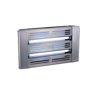 ATRAPA INSECTOS CON PLACA ADHESIVA, USO INTERIOR, 2 x 15W, 100 m², 61 x 8,5 x 35 cm