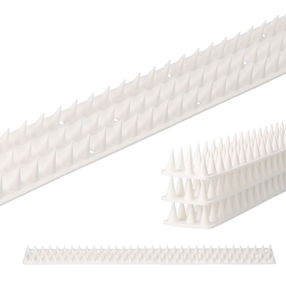DISUASORIO PARA GATOS, PVC, COLOR BLANCO, 50 cm, 6 uds