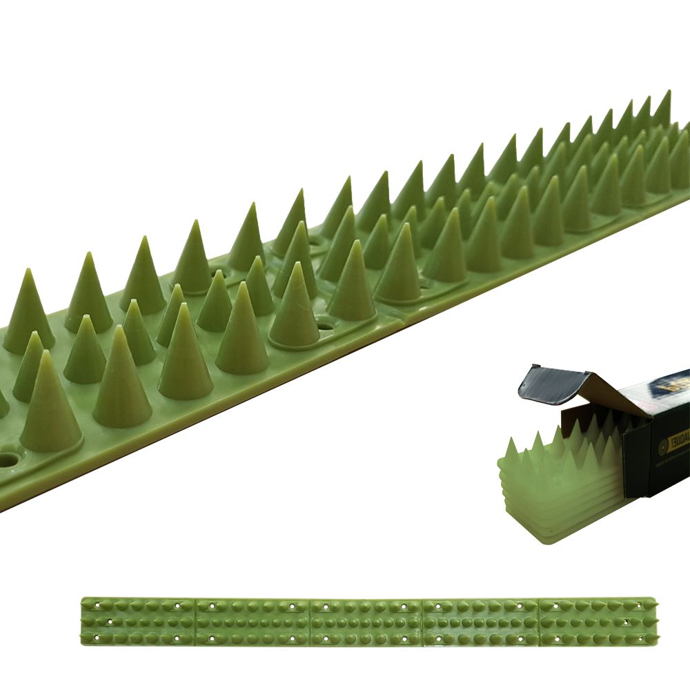 DISUASORIO PARA GATOS, PVC, COLOR VERDE, 50 cm, 6 uds