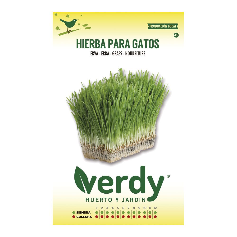 SOBRE DE SEMILLAS DE HIERBA PARA GATOS