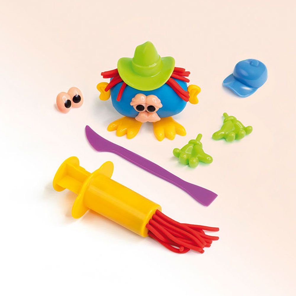 MALETÍN PASTA BLANDA SOFT DOUGH 4 BOTES 116 g CON HERRAMIENTAS 'CARAS DIVERTIDAS' - Imagen 6