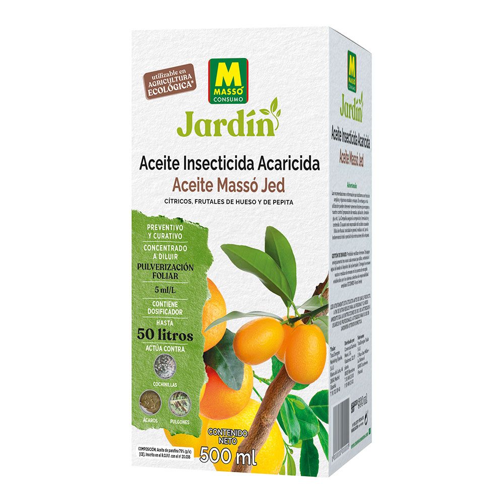 INSECTICIDA ACARICIDA, ACEITE CONCENTRADO A DILUIR, 500 ml
