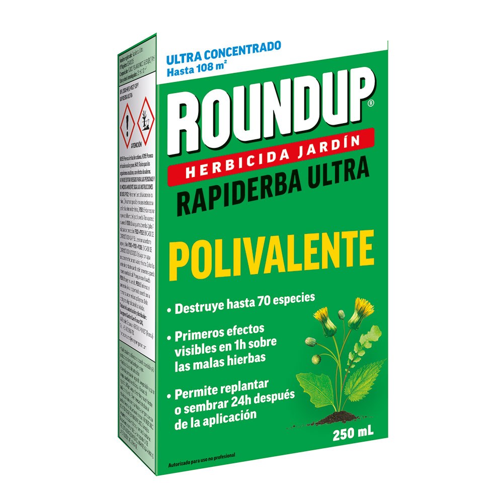 HERBICIDA ECO GARDEN ROUNDUP 250 ml