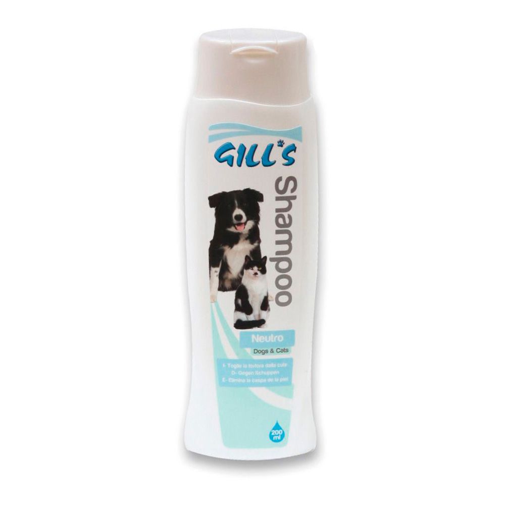 CHAMPÚ PARA MASCOTAS NEUTRO, 200 ml