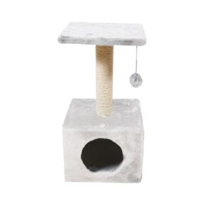 RASCADOR SAVANNA TOWN GRIS CLARO 60 x 30 x 30 cm