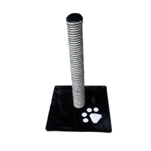RASCADOR SAVANNA POSTE NEGRO 63 x 40 x 40 cm