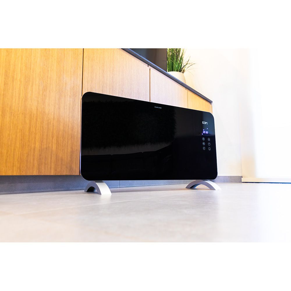 CONVECTOR CON PLACA DE CRISTAL 2000 W - Imagen 3
