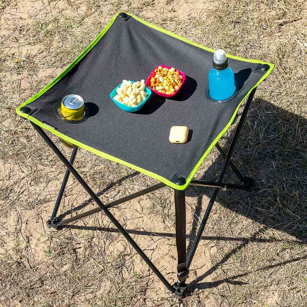 MESA DE CAMPING PLEGABLE TEXTIL CON FUNDA CAFOLBY - Imagen 10