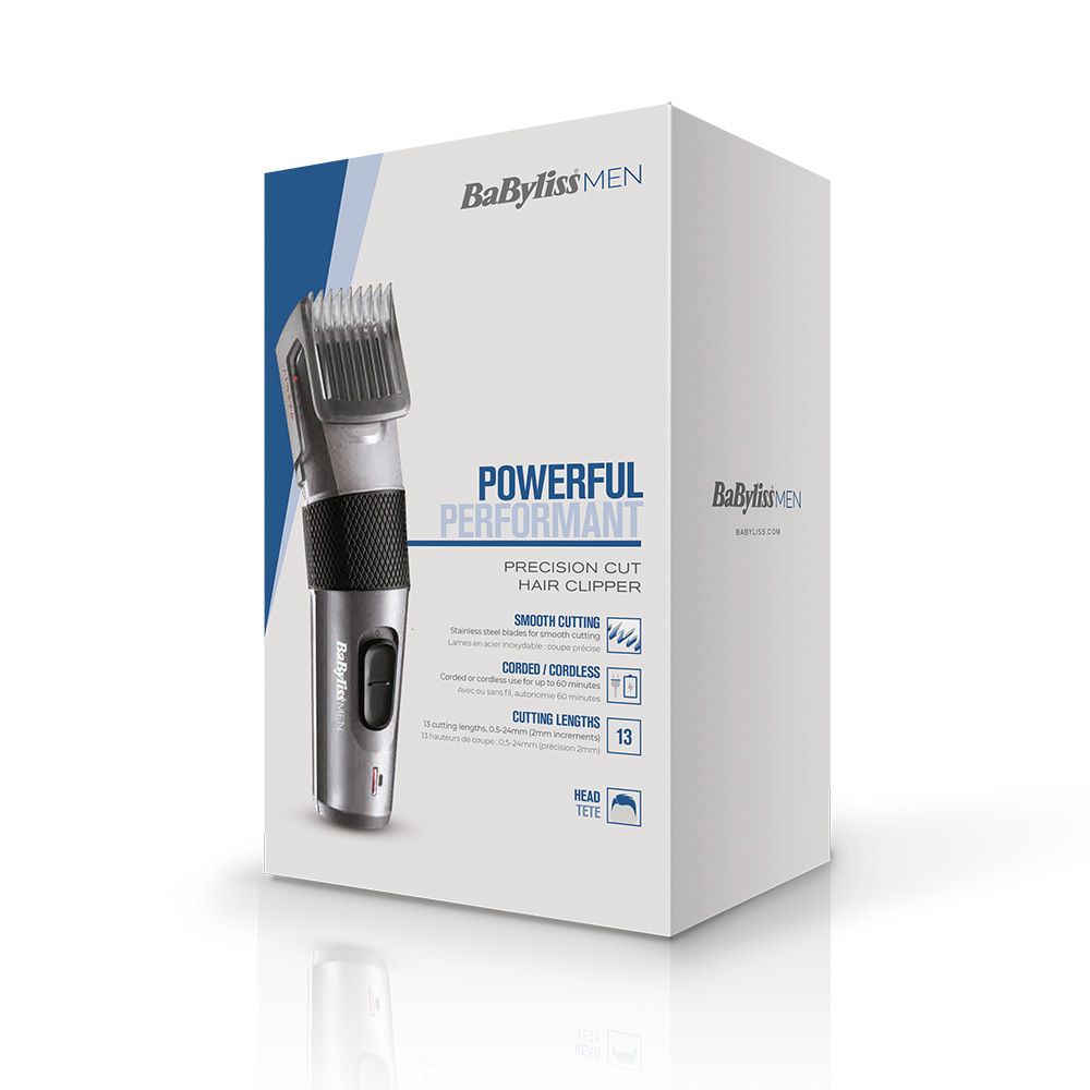 MAQUINA CORTA CABELLOS PRECISION CUT E786E CON Y SIN CABLE BABYLISS - Imagen 3