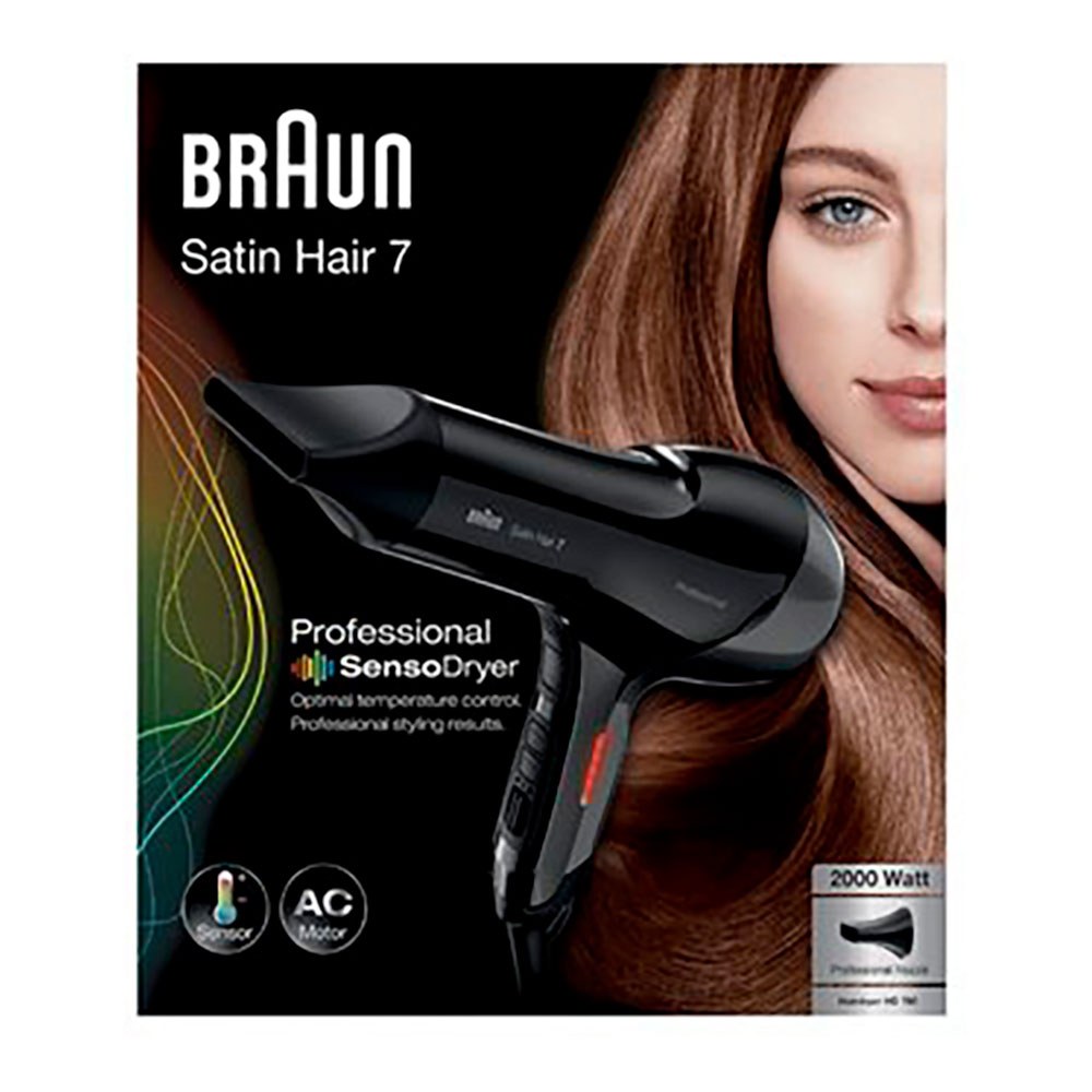SECADOR DE PELO SATIN HAIR7 2000 W - Imagen 2