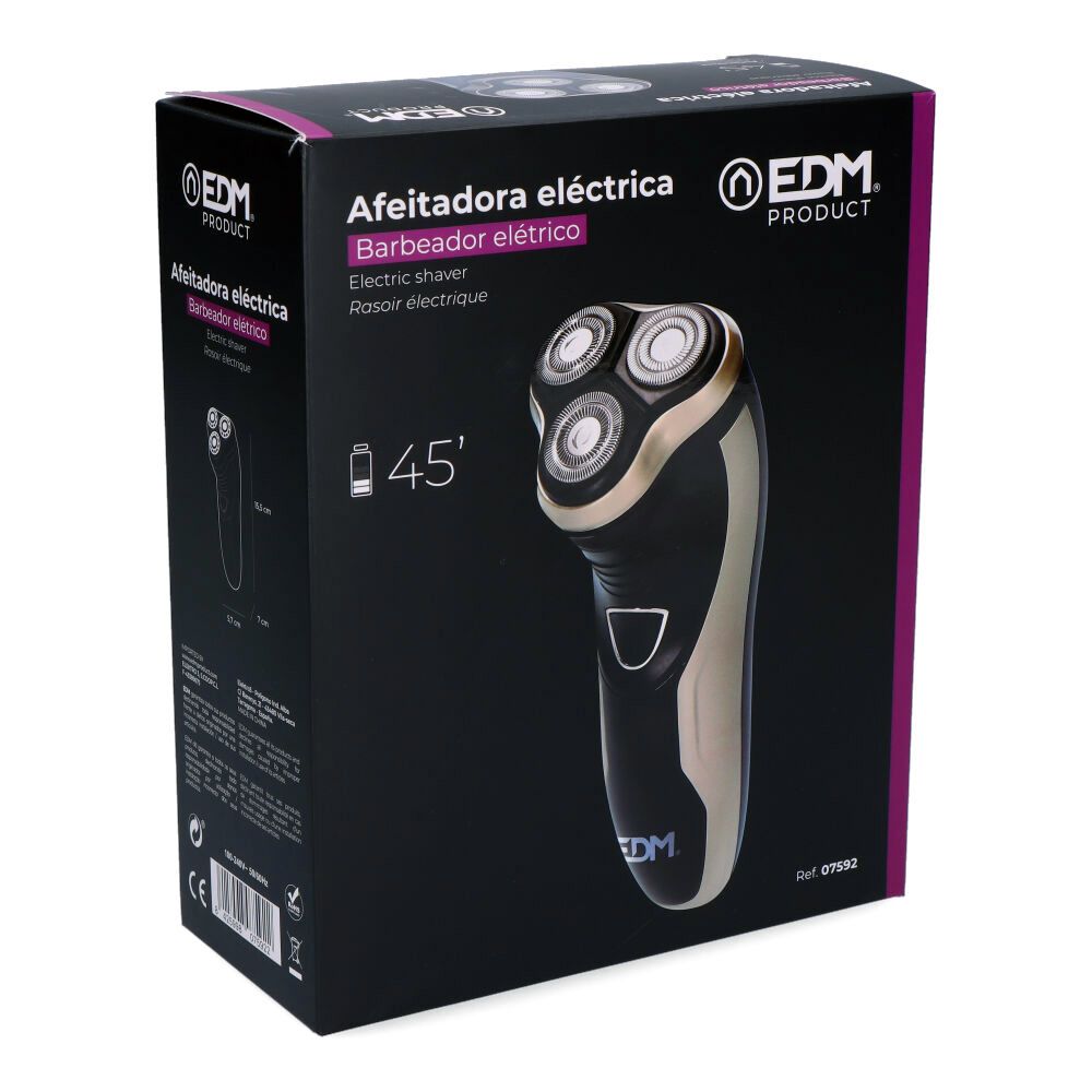 AFEITADORA ELECTRICA RECARGABLE 3 W - Imagen 3