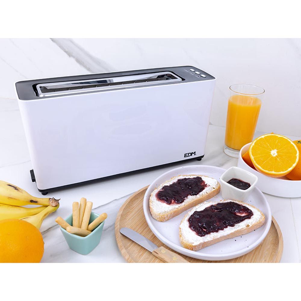 TOSTADORA RANURA LARGA WHITE DESIGN 900 W - Imagen 3
