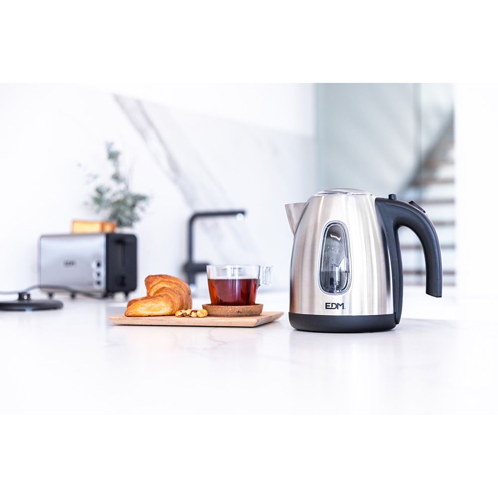 HERVIDOR DE AGUA ELECTRICO "KETTLE". 2200 W 1,7 l - Imagen 5