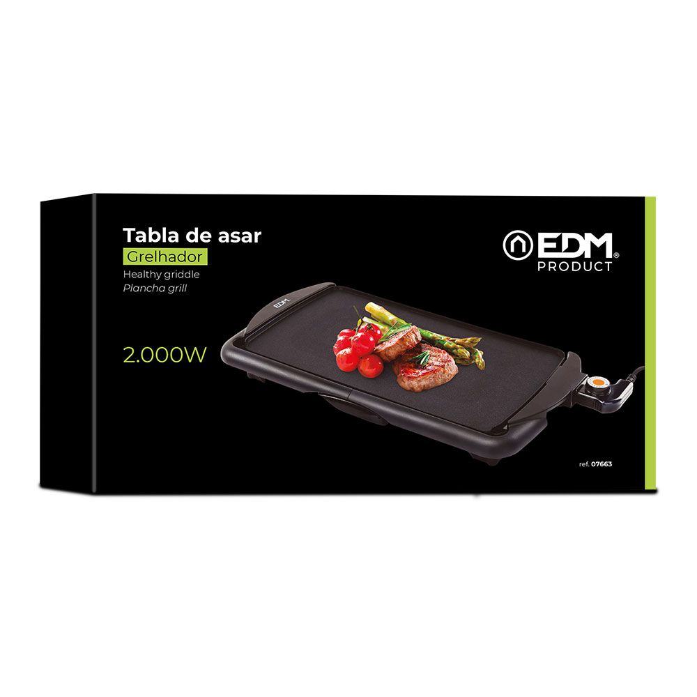 TABLA DE ASAR 2000 W 645 x 300 x 85 mm - Imagen 2