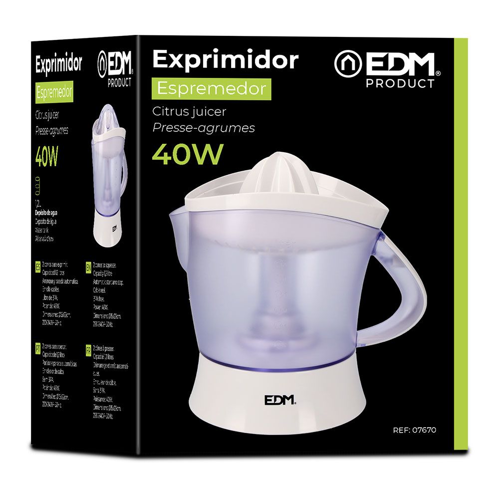 EXPRIMIDOR 40 W 1,2 l - Imagen 2