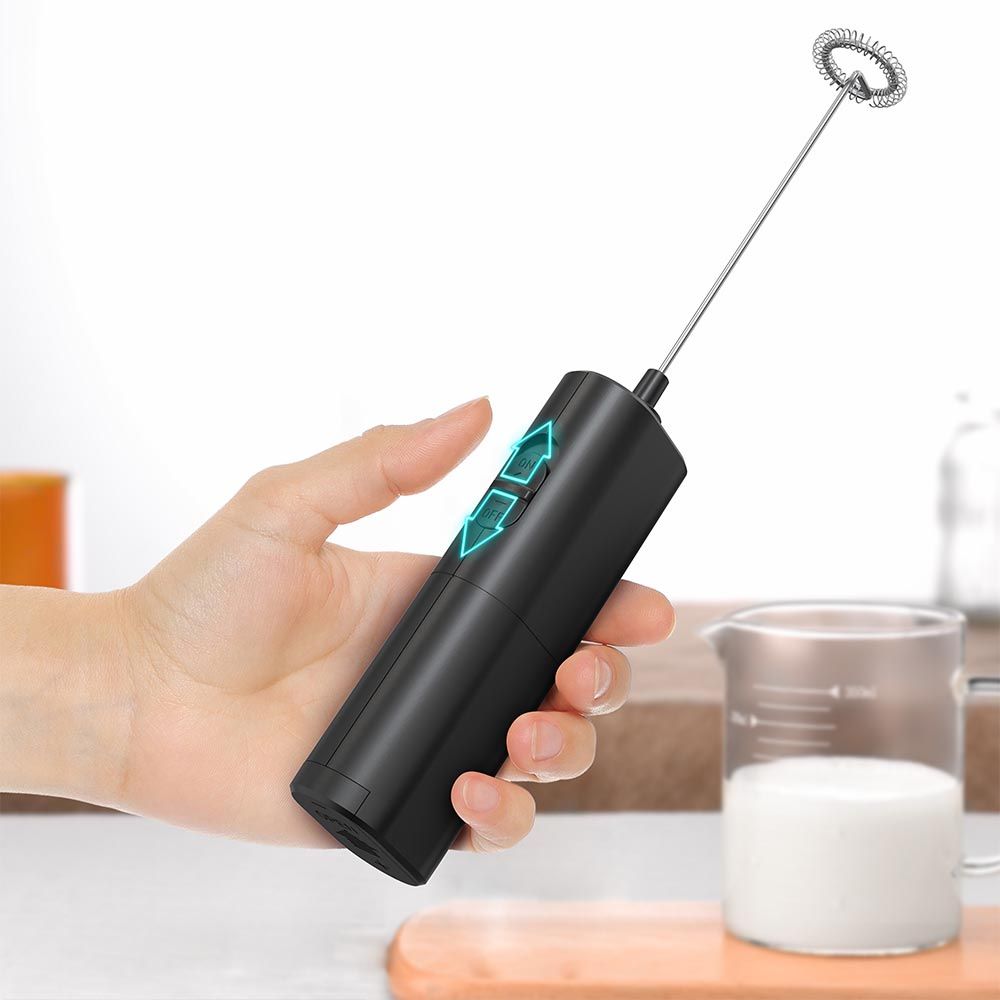 ESPUMADOR DE LECHE ELÉCTRICO CON PILAS 2 x AA (NO INCLUIDAS) - Imagen 6