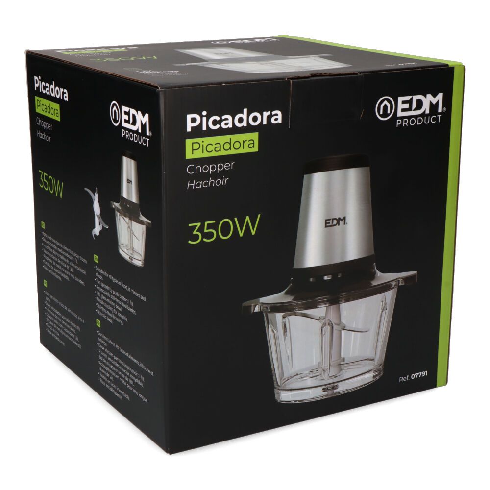 PICADORA DE ACERO INOXIDABLE 350 W 1,8 l - Imagen 5